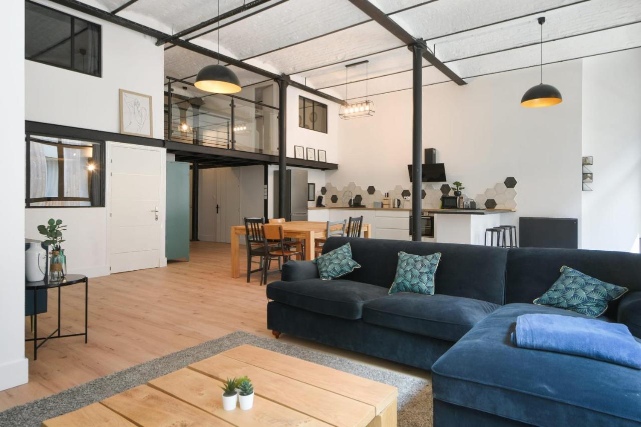 Loft De L'Usine - Welkeys Apartment Tourcoing Exterior photo