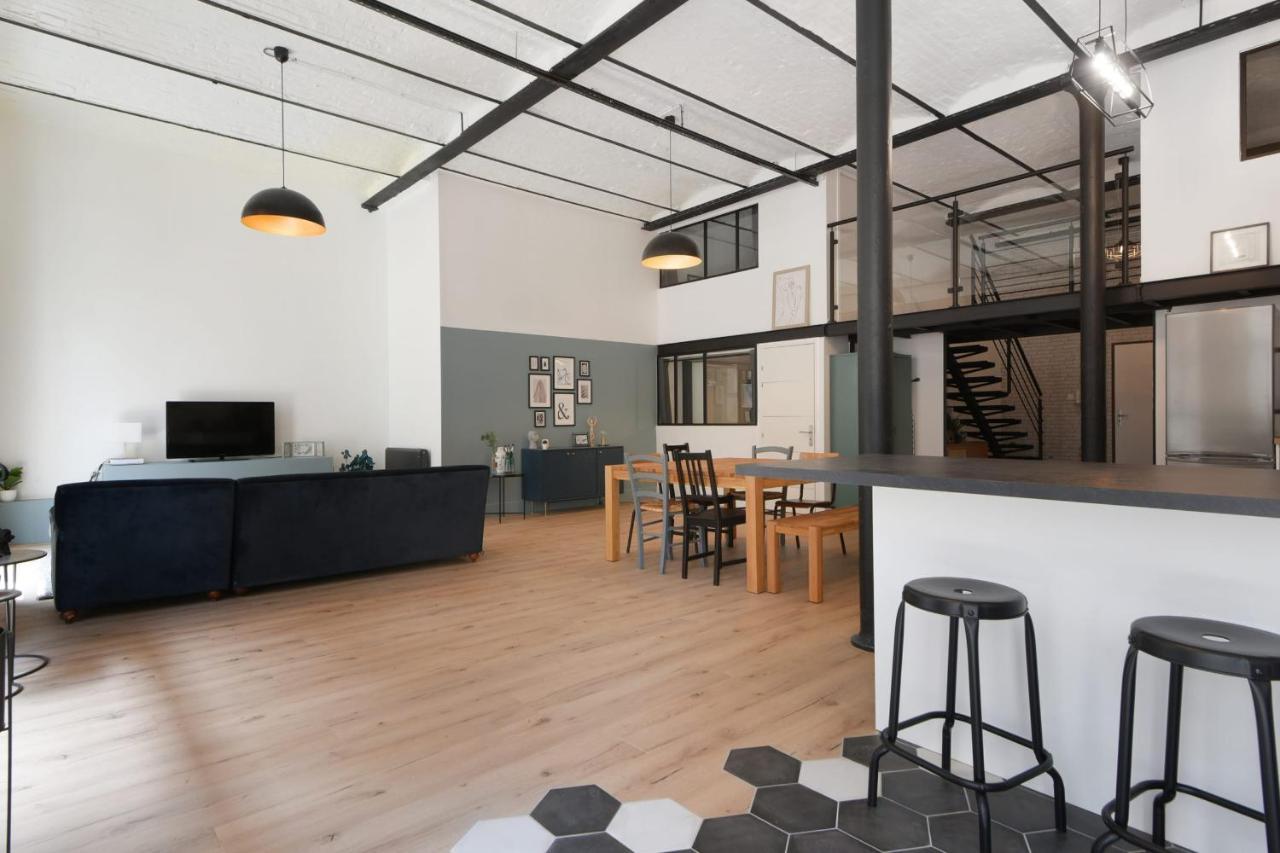 Loft De L'Usine - Welkeys Apartment Tourcoing Exterior photo